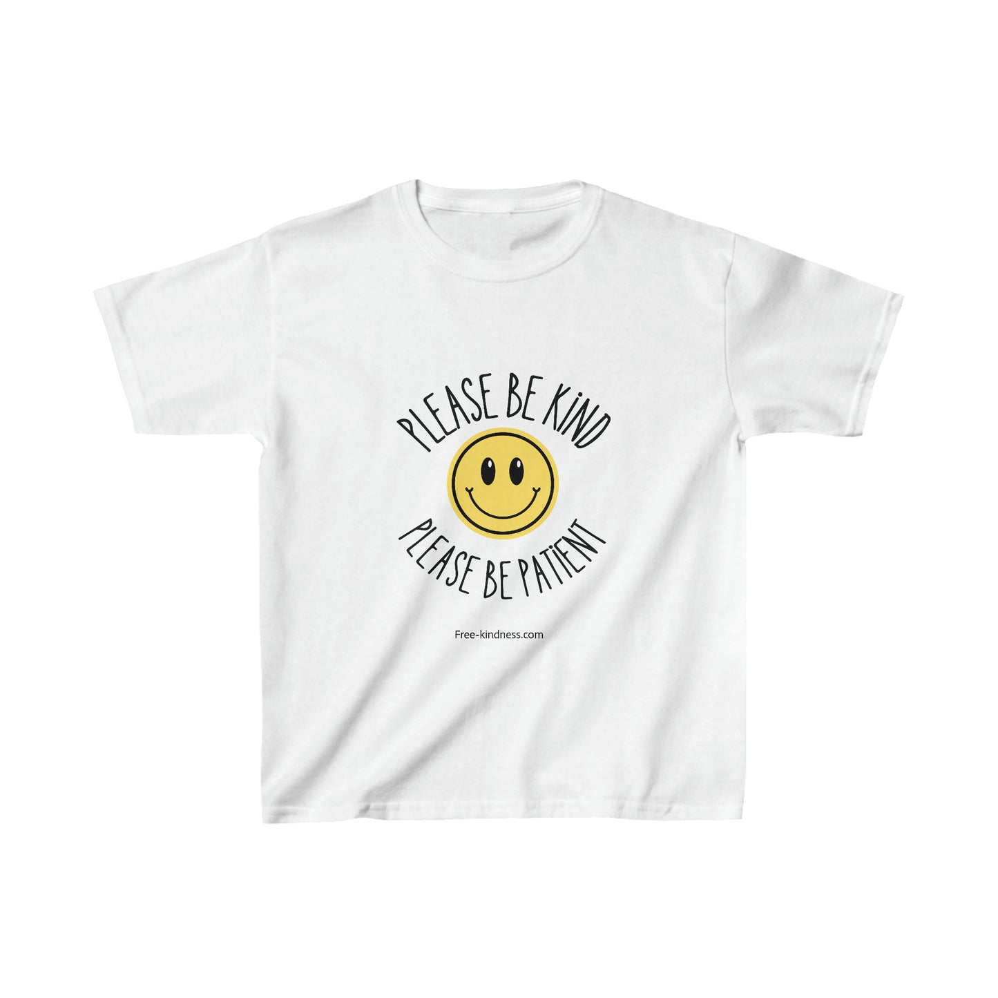 Please be patient and kind Tee