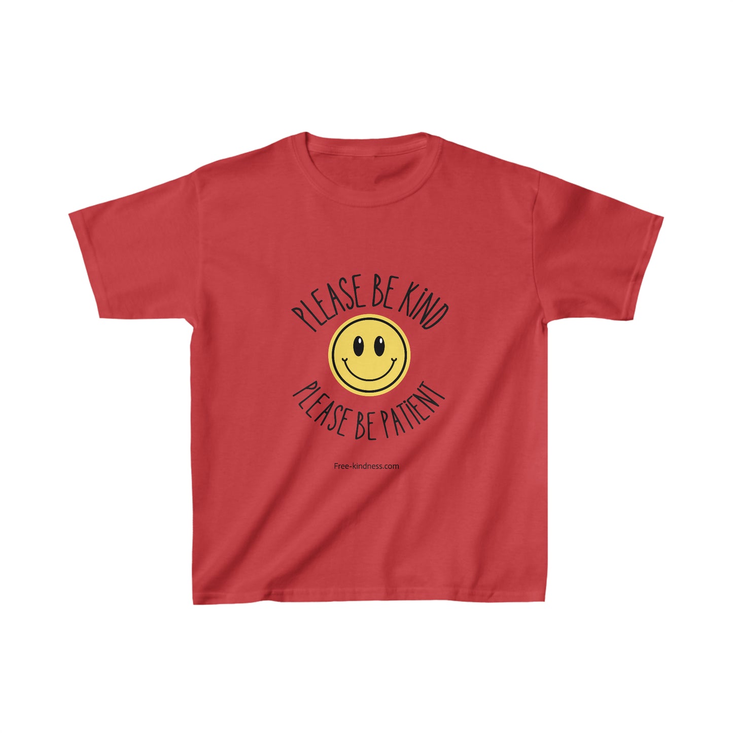 Please be patient and kind Tee