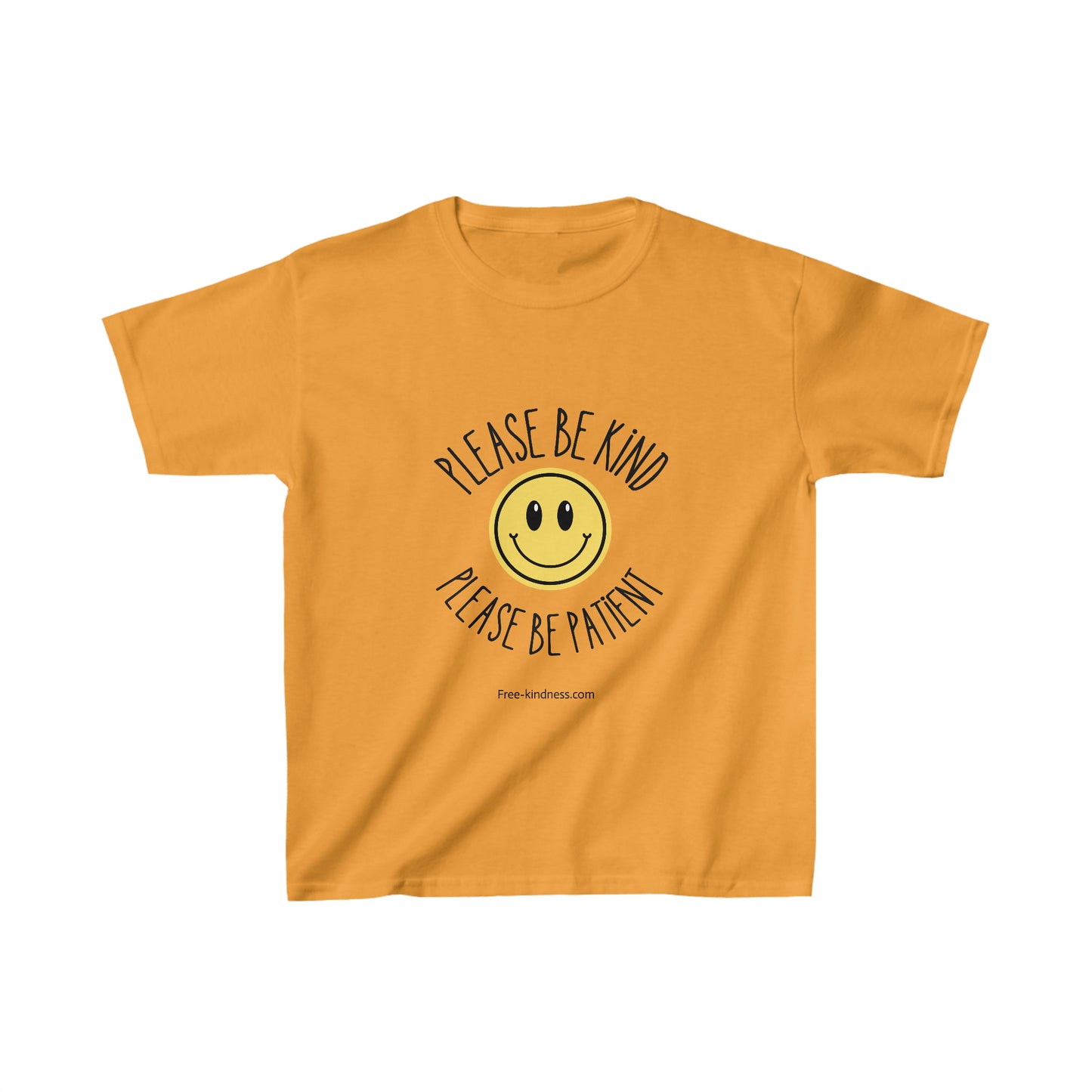 Please be patient and kind Tee