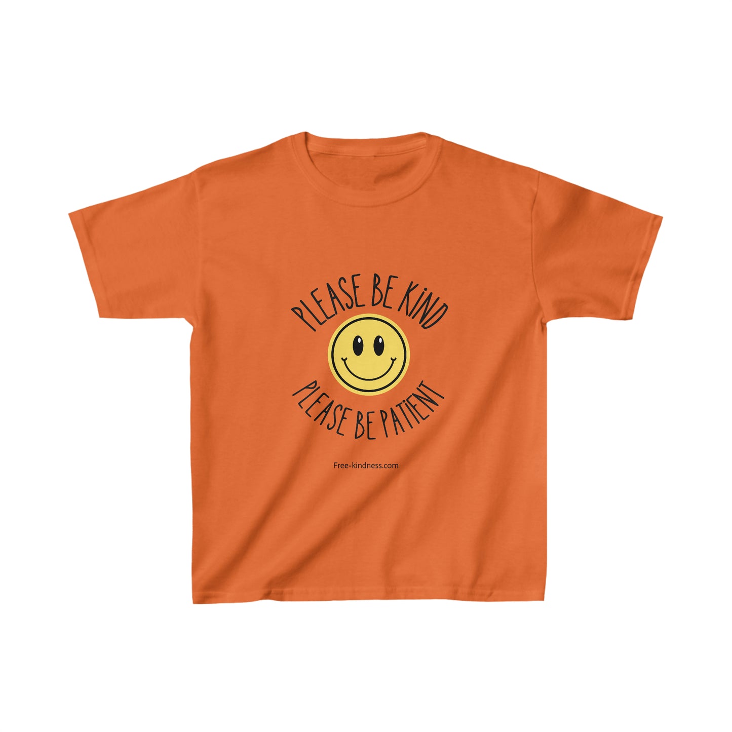 Please be patient and kind Tee