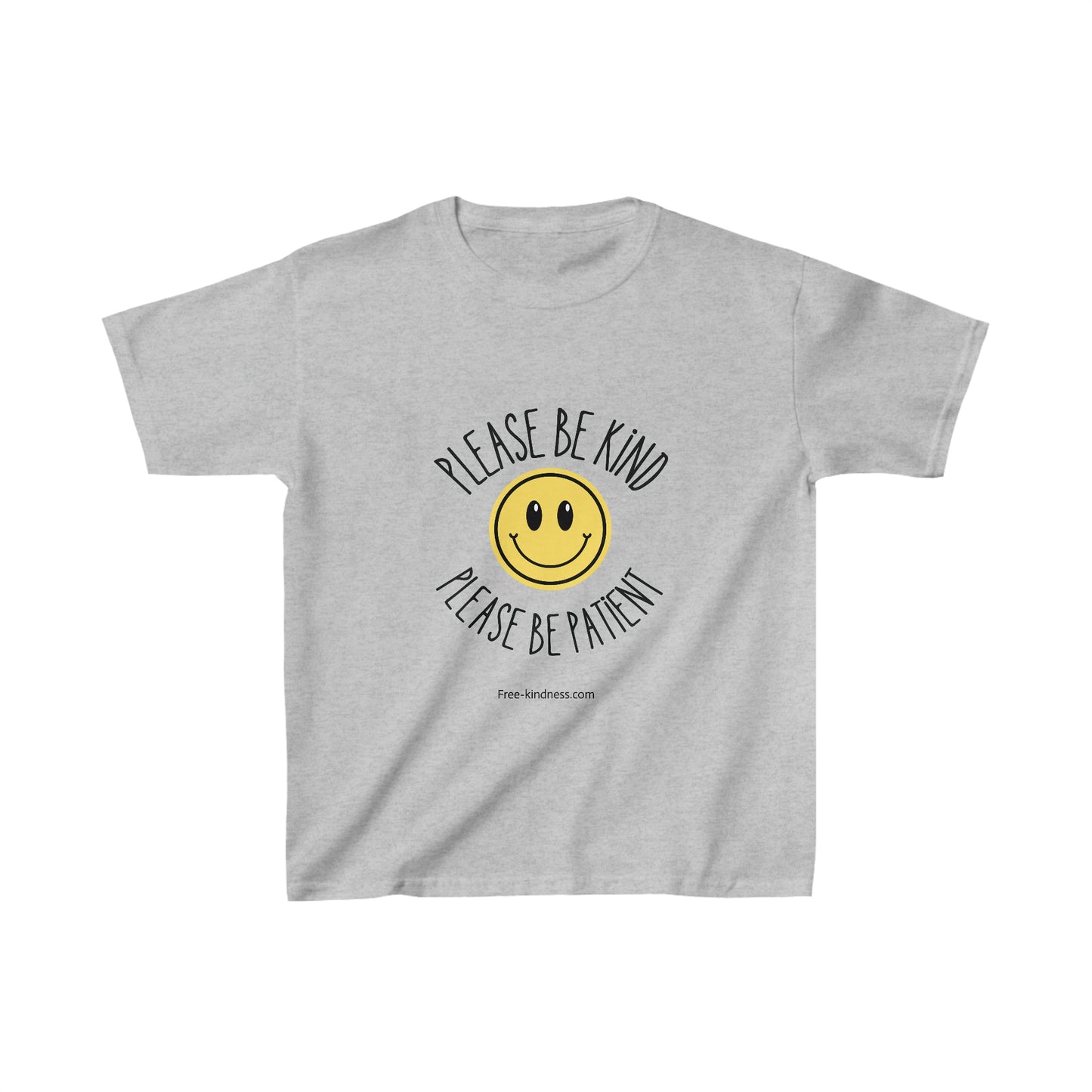 Please be patient and kind Tee