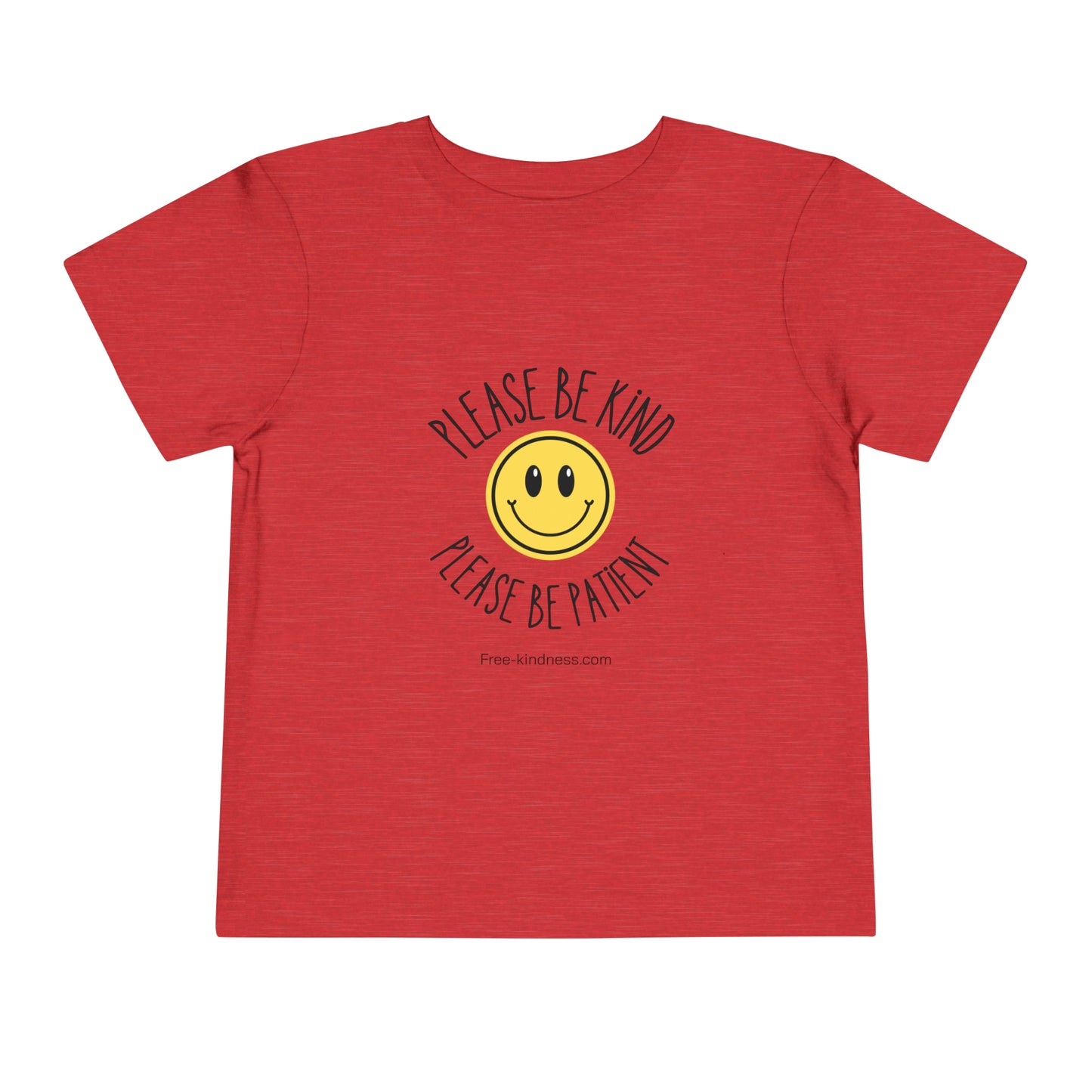 Please be patient and kind Tee