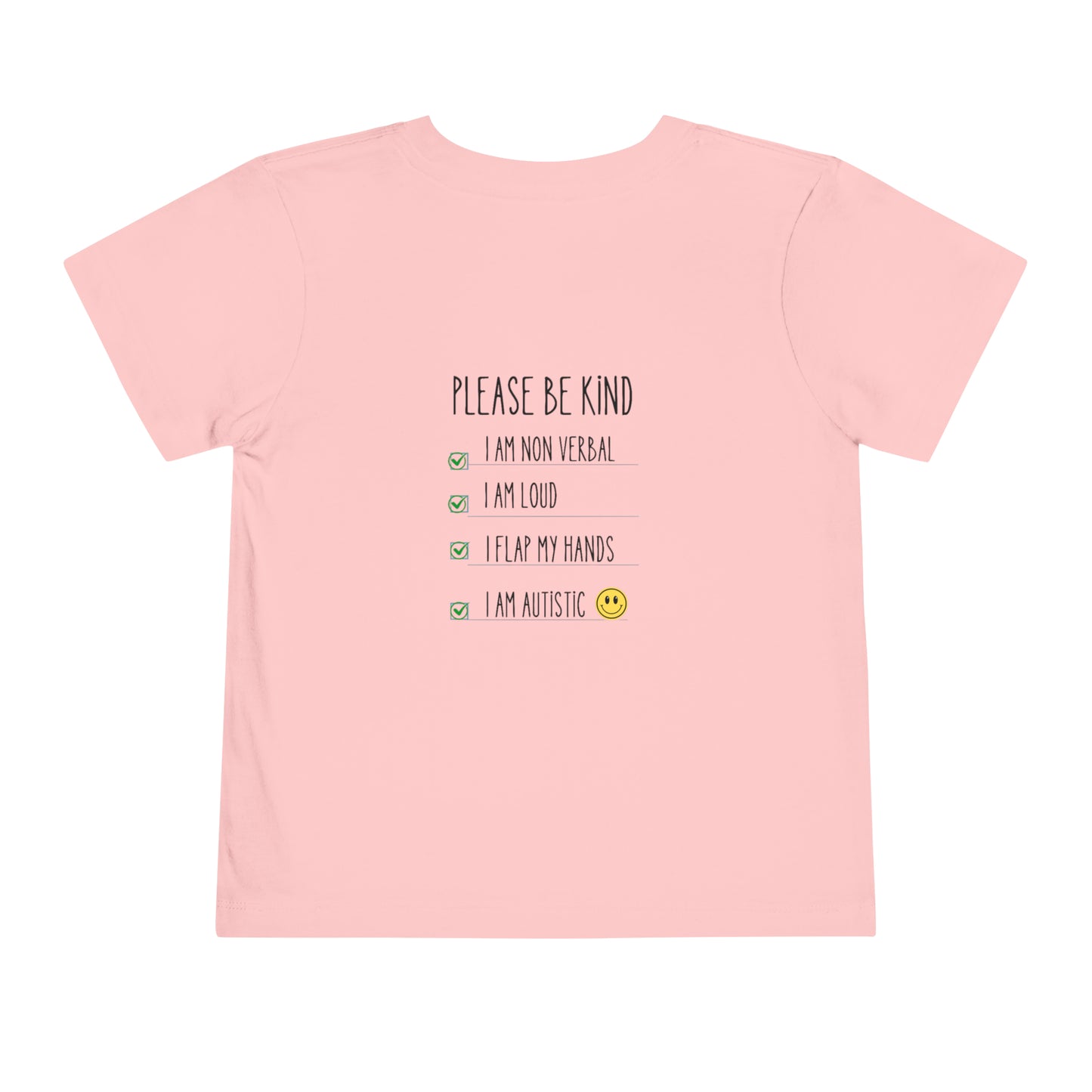 Please be patient and kind Tee