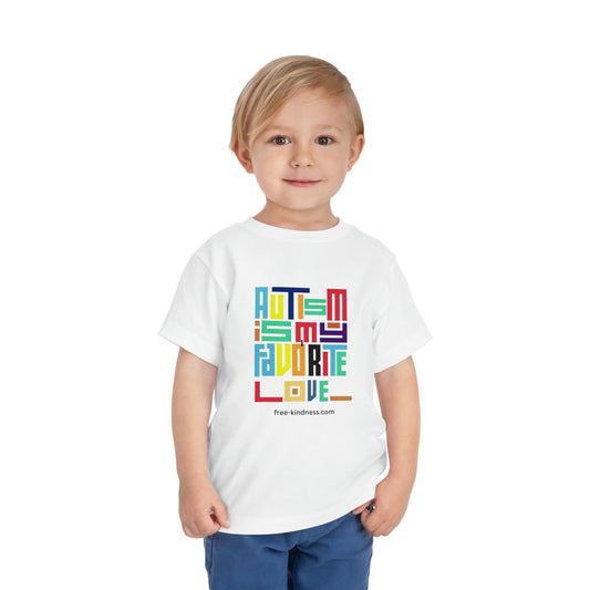 Autism is my favorite love kids tee