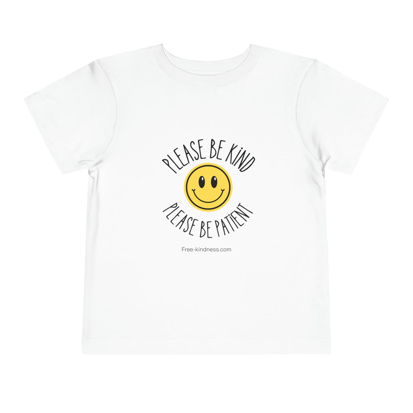 Please be patient and kind Tee