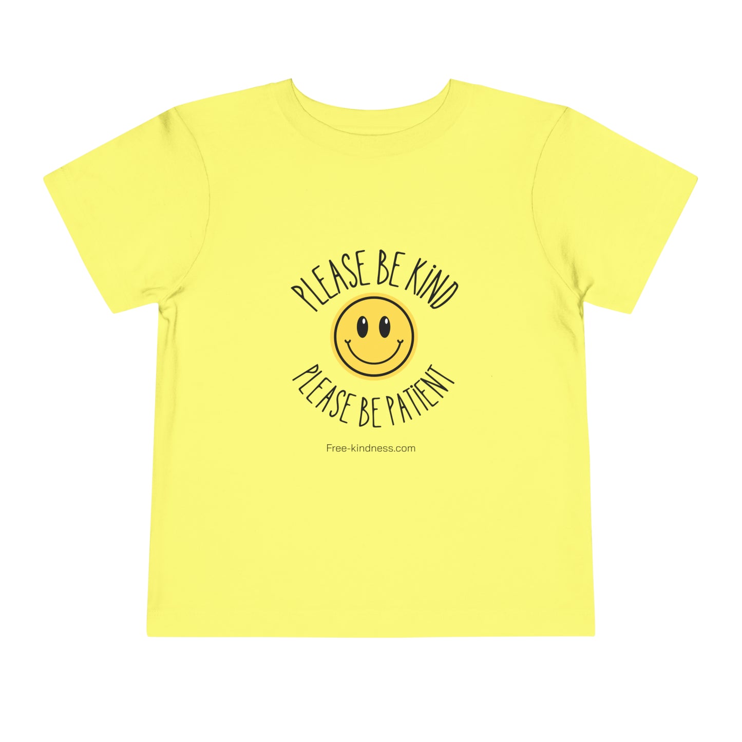 Please be patient and kind Tee